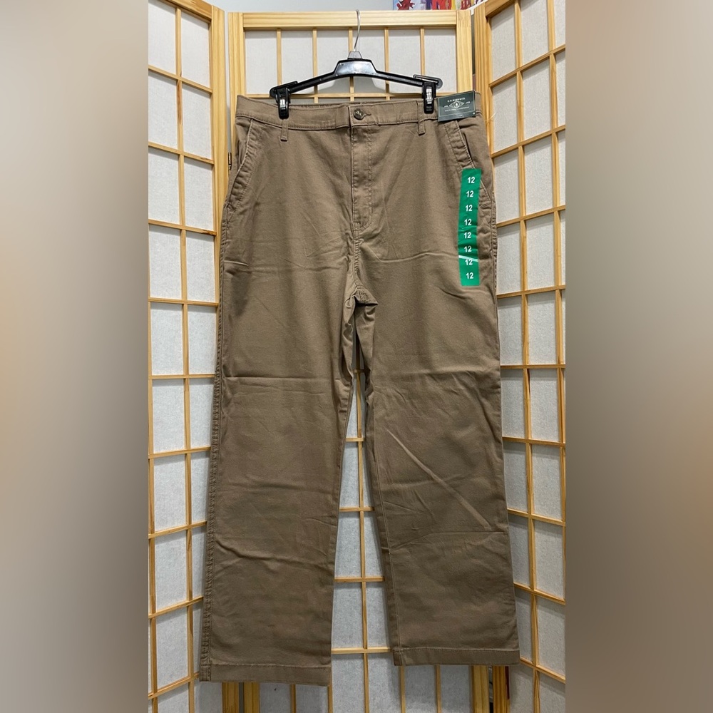 G.H. Bass & Co. Women's Brown Chinos